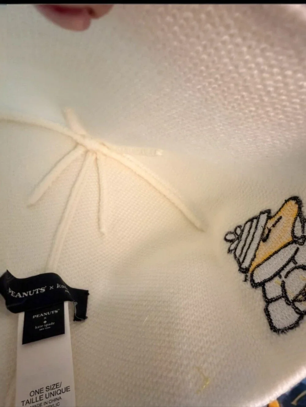 Kate Spade Peanuts x Beanie Woodstock Hat One Size